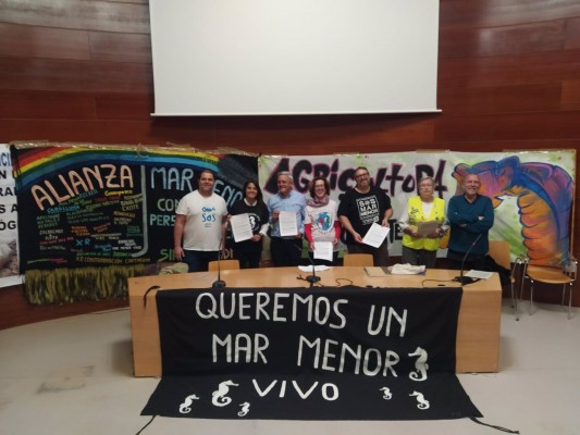 'Decálogo por el Mar Menor': los ecologistas piden una recuperación ambiental y reducir el regadío intensivo 