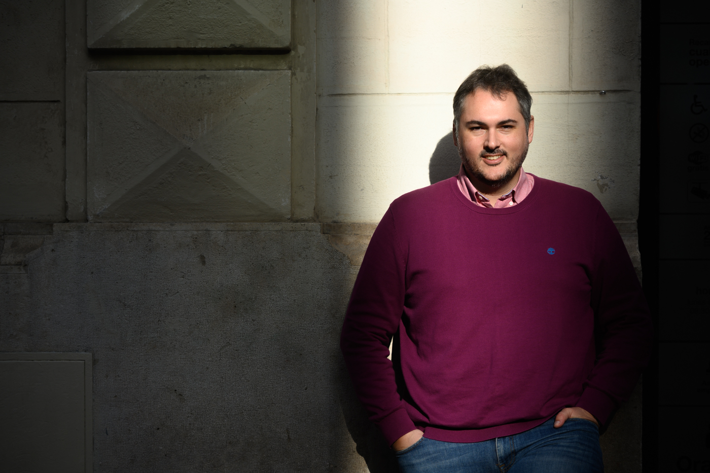 Andreu Escrivà, autor de ‘Contra la sostenibilidad’. Foto: KIKE TABERNER - 