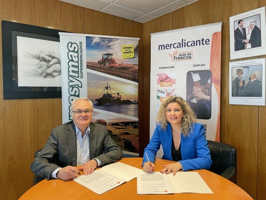 Masymas Supermercados y Mercalicante se unen para favorecer la empleabilidad en el sector agroalimentario