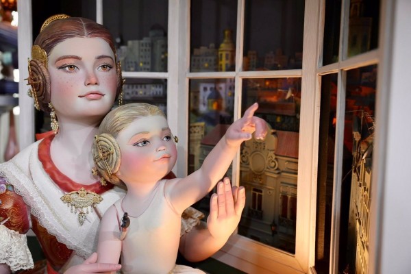 L'Antiga de Campanar repite victoria y logra el Ninot Indultat de las Fallas 2023