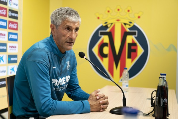 Setién: “Vamos a salir a buscar el partido desde el primer momento”
