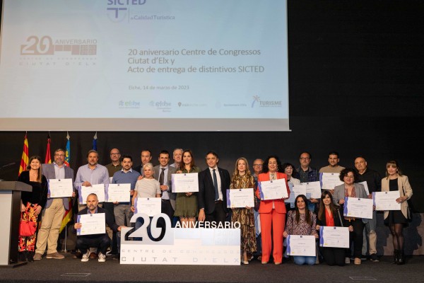 Elche cuenta con 27 empresas turísticas y de servicios con el distintivo de calidad turística Sicted