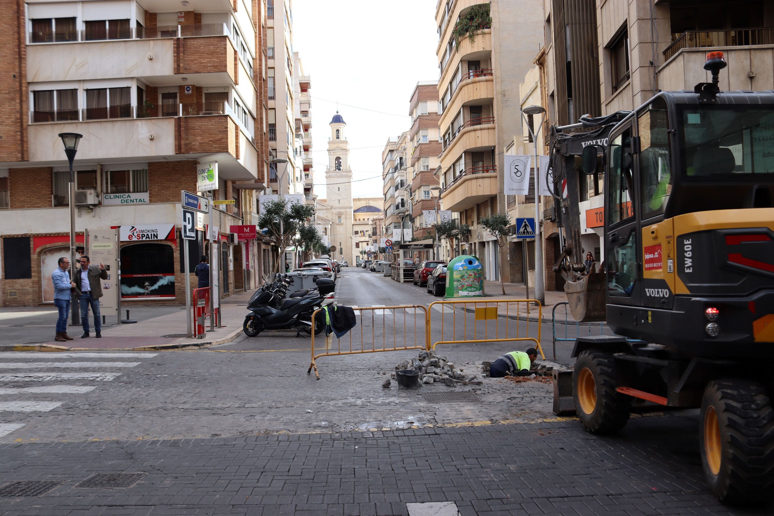 Vila-real refuerza la red de pluviales en la zona centro para mitigar el impacto de las lluvias  