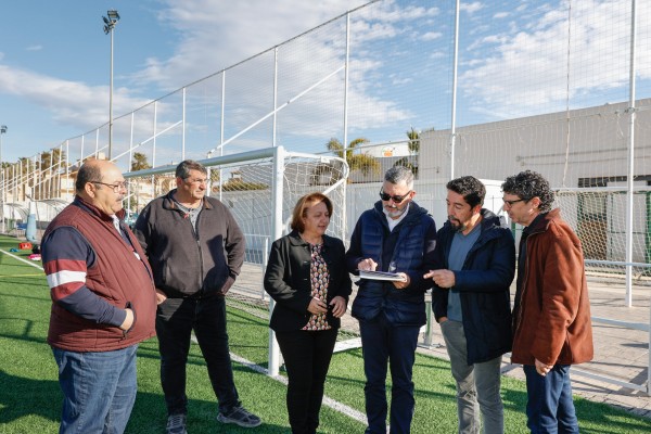 L'Alfàs inicia las obras de los nuevos vestuarios de los campos de fútbol de l’Albir
