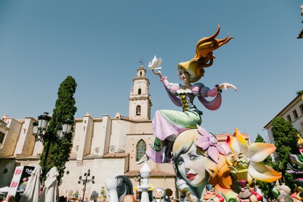 Presentados los trámites para que las Fallas de Gandia sean Fiesta de Interés Turístico Nacional 