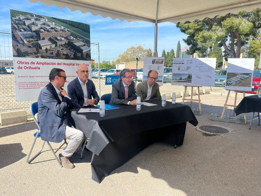 El Hospital de la Vega Baja contará con 372 camas cuando finalice la ampliación