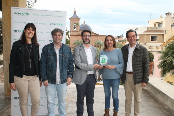 Benicàssim recupera 50.280 kg de vidre en la campanya d'Ecovidrio 'Festes amb ressò'