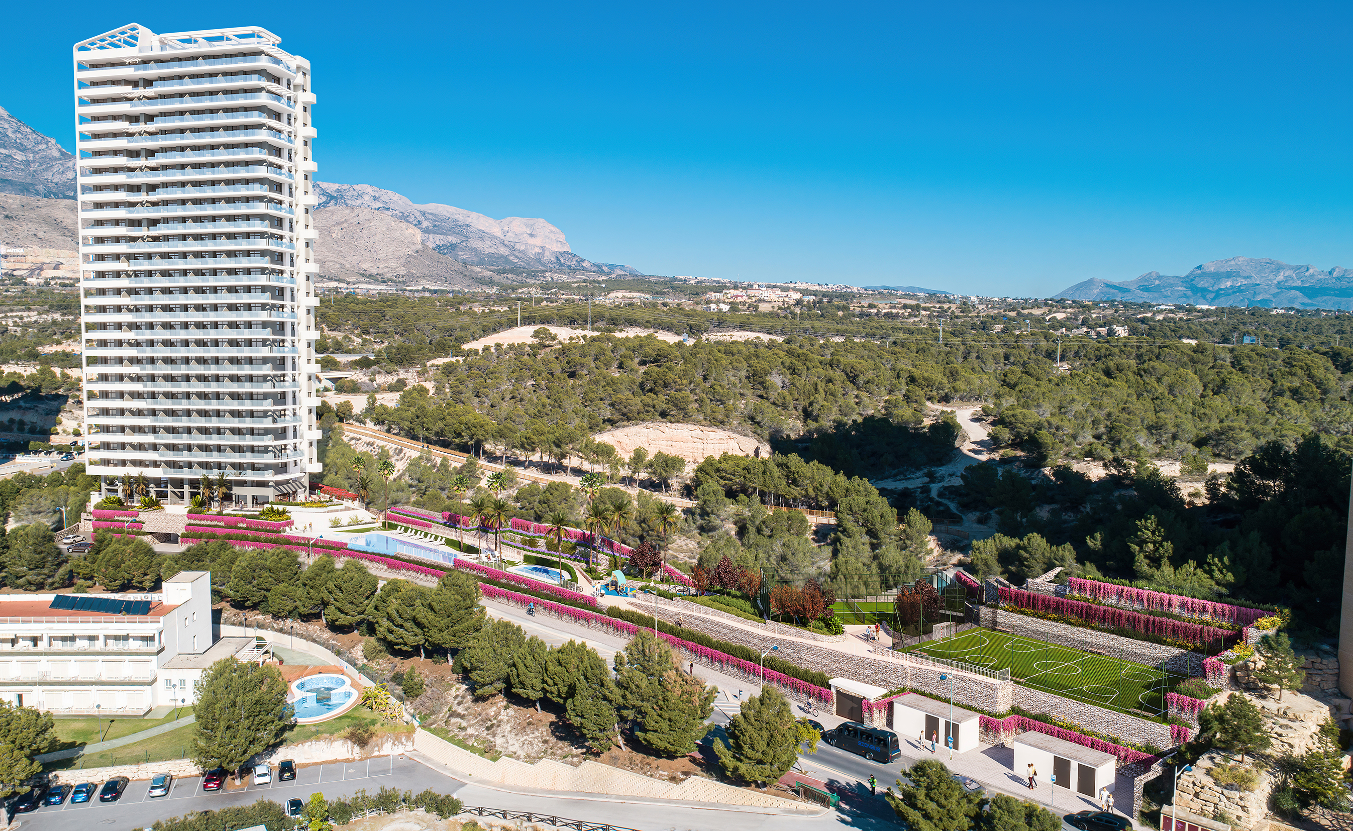 TM compra más suelo en Benidorm para un nuevo edificio en Vía Parque: 'Eagle Tower'