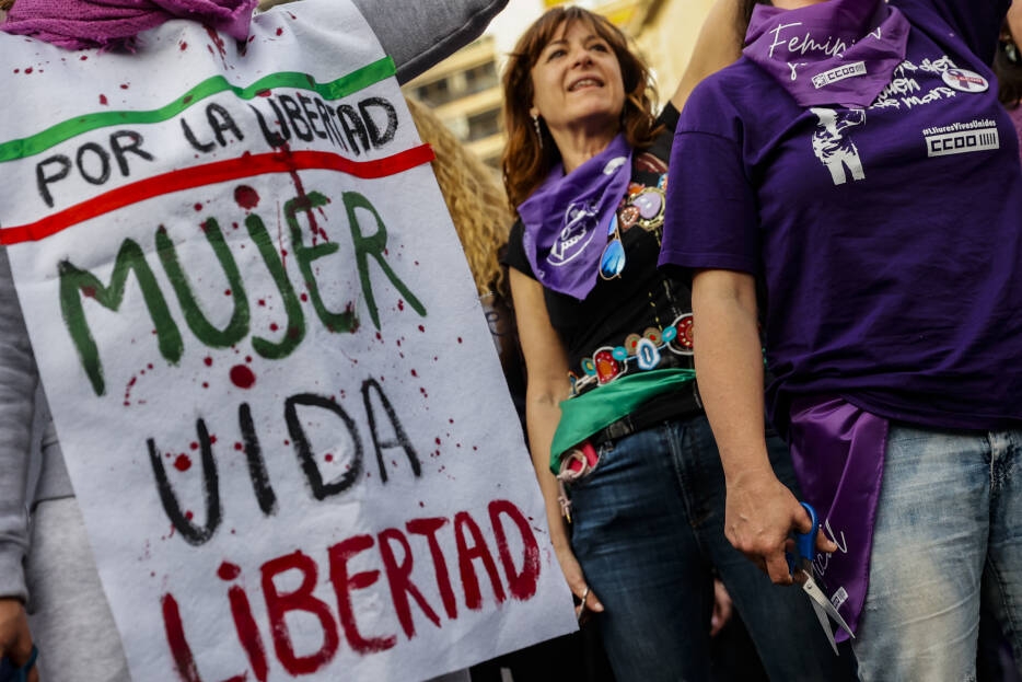 El 8M del primer mundo 
