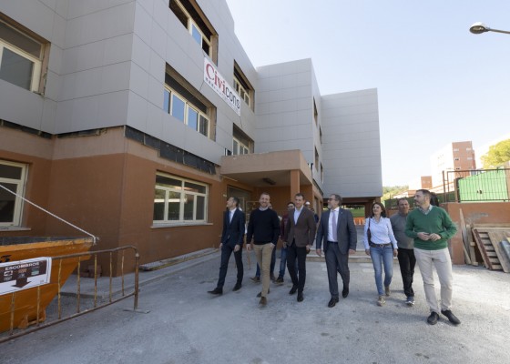 Empiezan las obras para renovar el IES Penyeta Roja y está previsto que terminen el próximo año