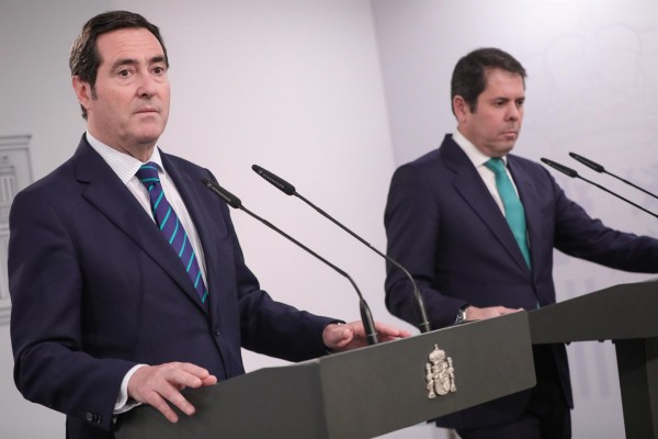 CEOE, Cepyme y ATA rechazan la reforma de pensiones: 