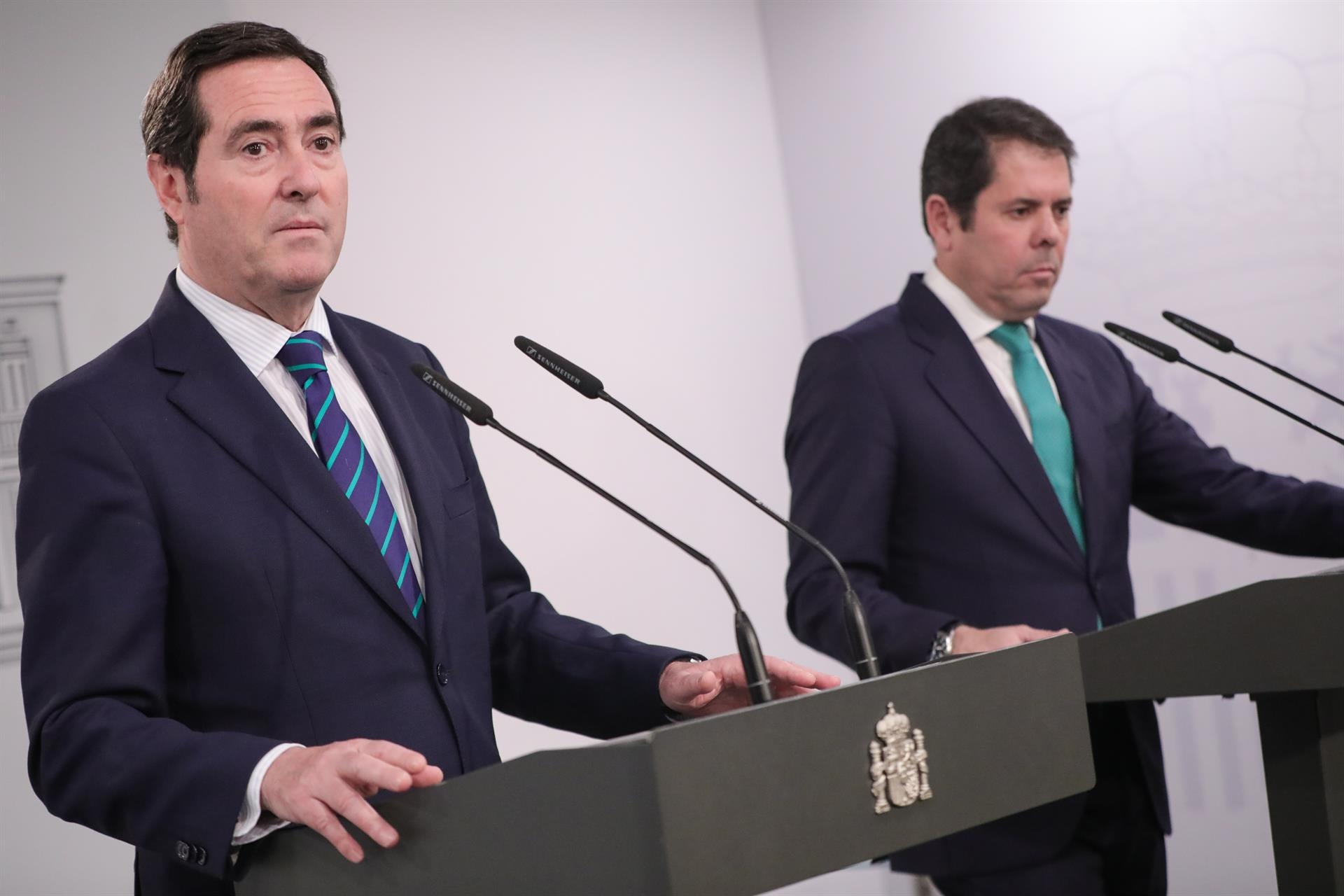 CEOE, Cepyme y ATA rechazan la reforma de pensiones: 