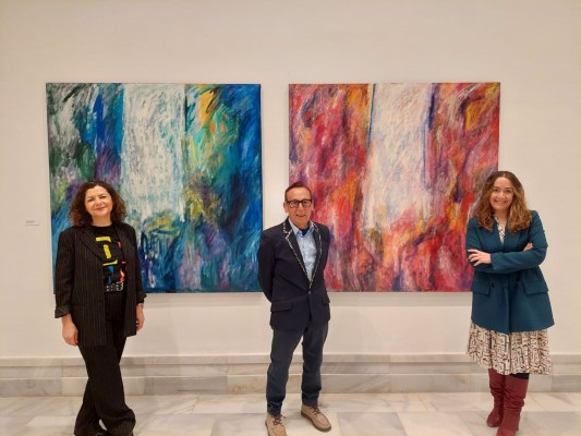Javier Calvo despliega su 