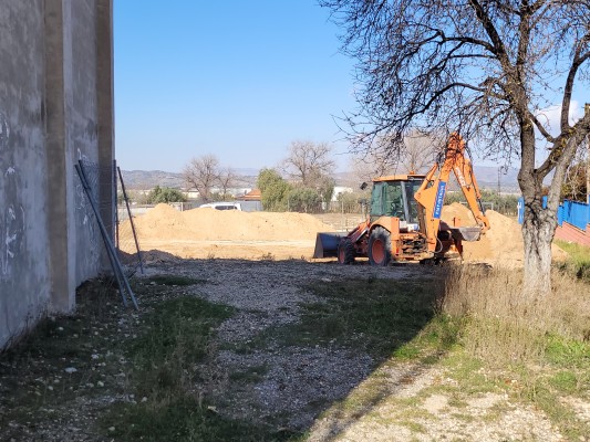Arrancan las obras del nuevo gimnasio del polideportivo de Biar