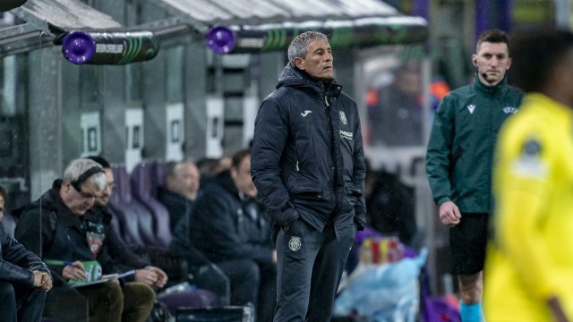 Setién: “Estoy bastante satisfecho con el resultado porque no era fácil”
