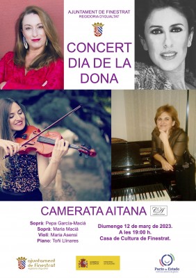 Finestrat conmemora el Día Internacional de la Mujer con diferentes actos
