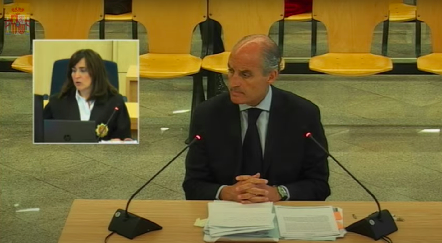 Camps atribuye a la dirección nacional del PP la contratación con las empresas de Gürtel  