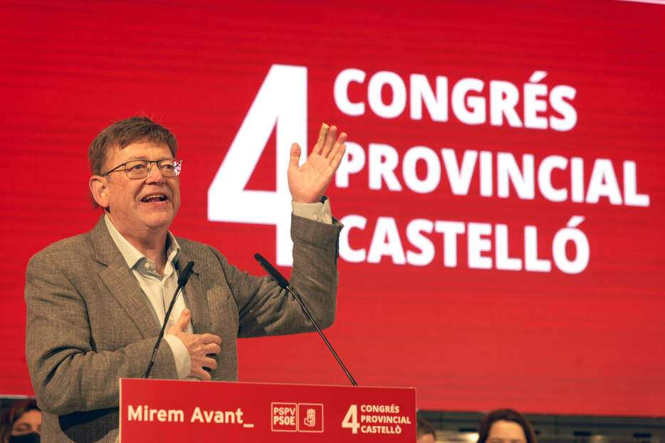 Puig encabeza la candidatura autonómica del PSPV por Castellón desde 2015. Foto: ANTONIO PRADAS - 