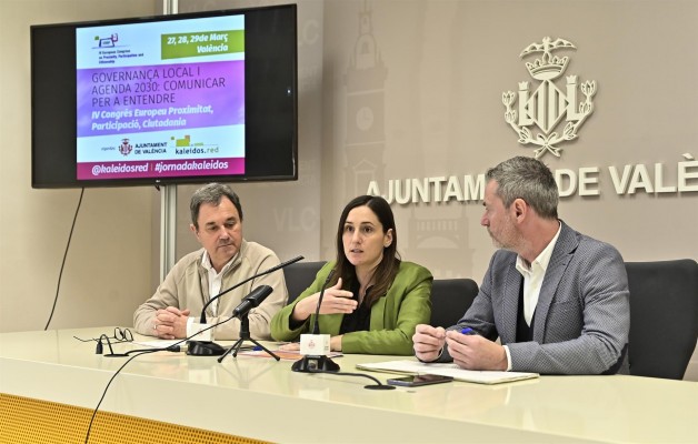 València acogerá un congreso europeo para compartir políticas de proximidad y participación ciudadana