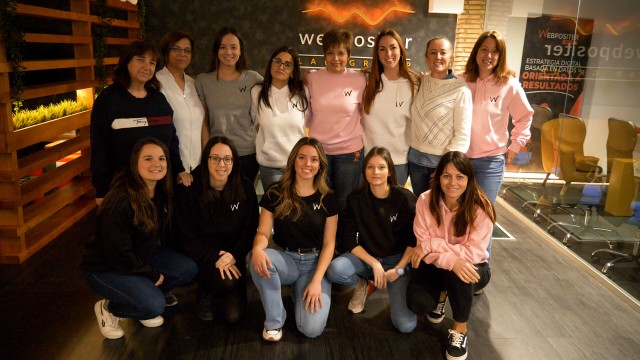 Las mujeres desempeñan el 60% de los cargos directivos de la empresa alicantina Webpositer 