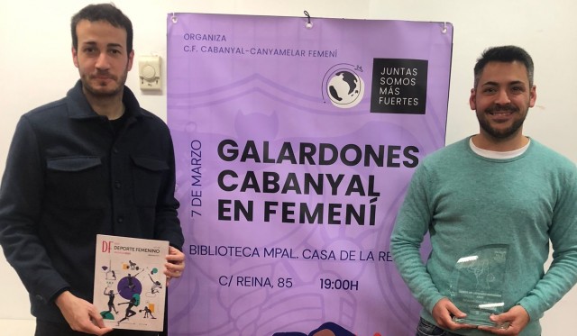 El CF Cabanyal Canyamelar Femení  distingue a 'Plaza Deportiva' por normalizar el papel de la mujer en el deporte