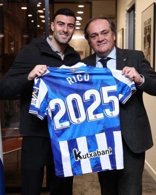 La Real Sociedad renueva a Diego Rico hasta 2025
