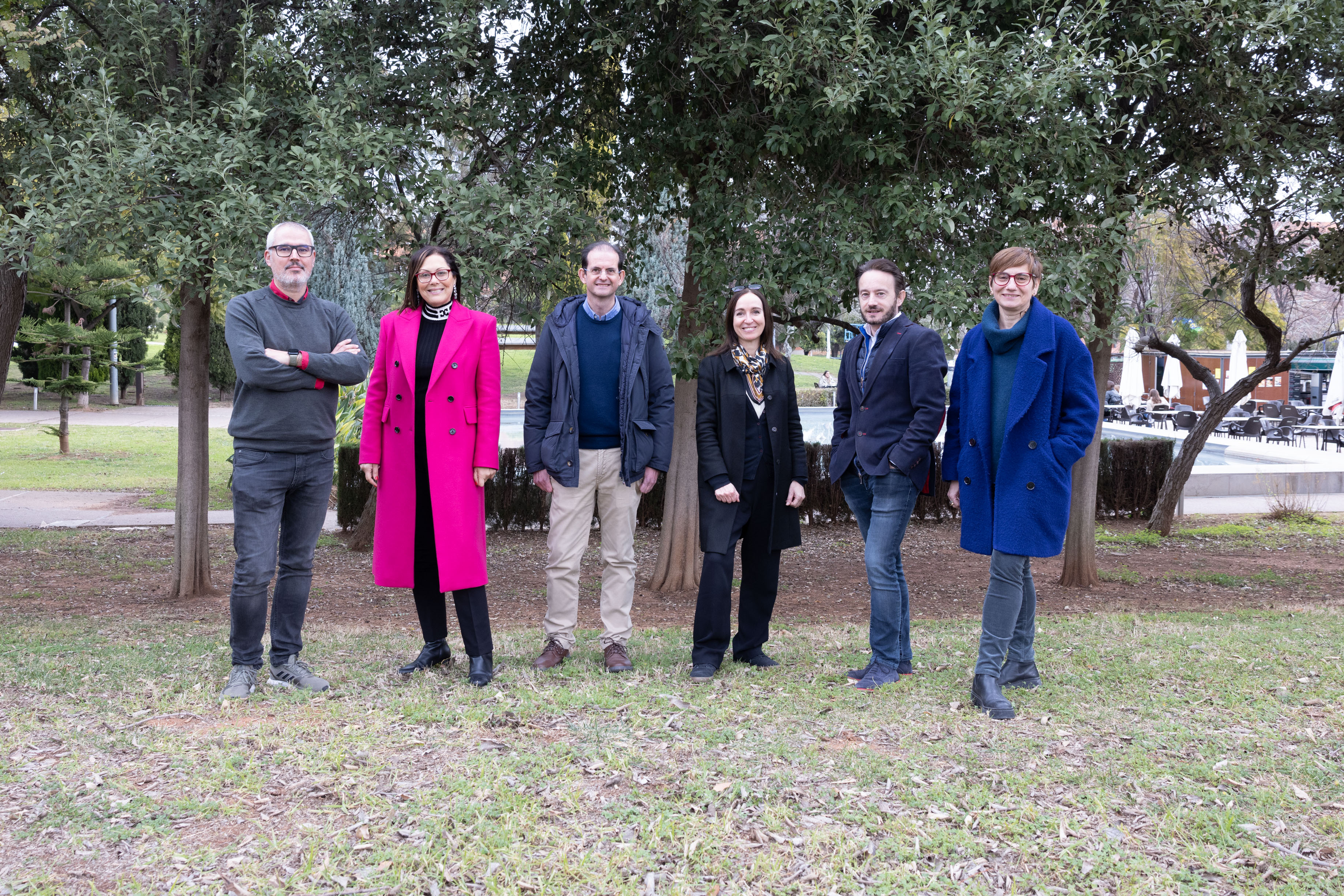 Equip d'investigadors. Foto: Damián Llorens - 