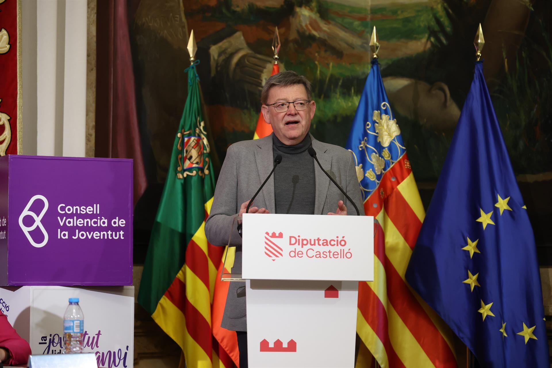 Puig defiende que la ley de paridad supone un 