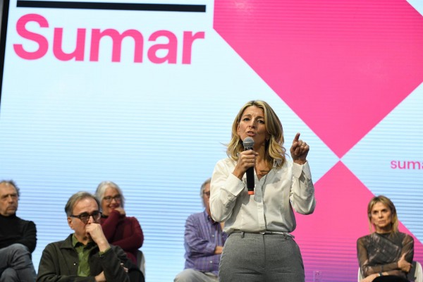 Díaz intensifica los actos de Sumar y su gira ya alcanza 15 regiones con 20.000 asistentes