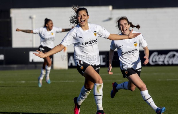 Victoria del Valencia CF Femenino ante la UDG Tenerife