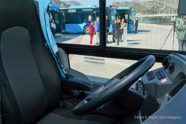 'Mega' viajes en el autobús urbano de Cartagena