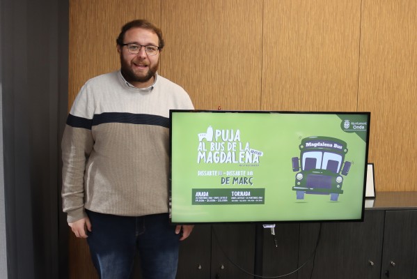 Onda reedita su servicio de autobús gratuito para las Fiestas de la Magdalena