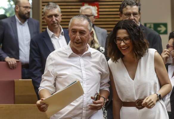 Compromís presenta sus candidaturas de proximidad en un mitin en el Parc Central