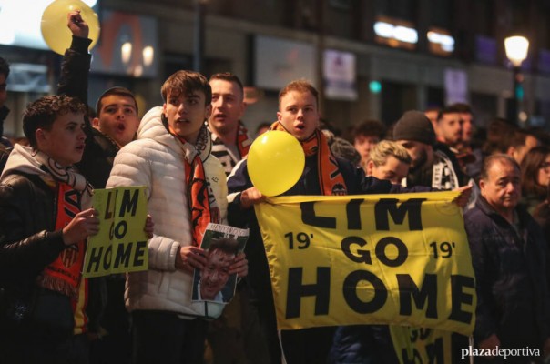 Libertad VCF lanza su protesta para el partido ante Osasuna