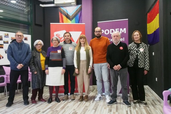 Podem y EU pactan listas conjuntas en Mutxamel para las elecciones; a la cabeza, candidato morado