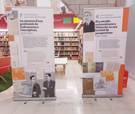  'Joan Fuster: una vida ilustrada', una exposición en Crevillent para conocer mejor al escritor valenciano