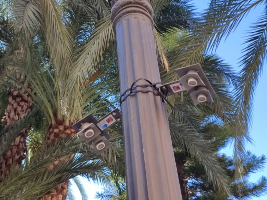 La concejalía de Medio Ambiente de Elche y la UMH miden la calidad del aire en 50 puntos del municipio