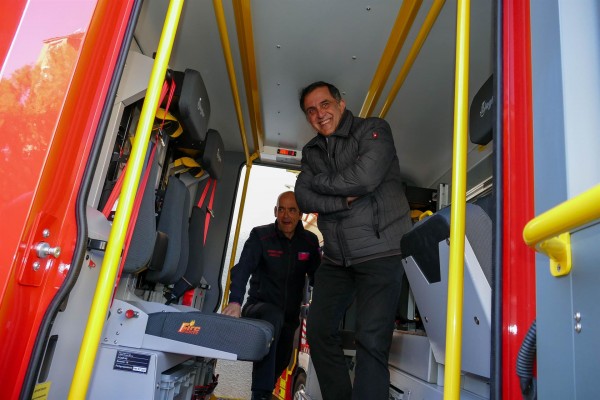 Los Bomberos de Murcia utilizarán un nuevo vehículo para intervenir en accidentes urbanos
