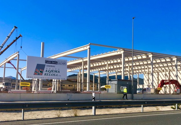 Ale-Hop avanza en su centro de Oliva donde invierte 16 millones y abrirá antes de final de año
