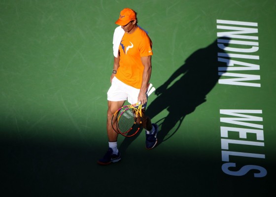 Rafa Nadal no estará en Indian Wells por lesión... y también en Miami