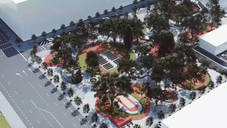 Alicante incluye un quiosco de uso hostelero en la remodelación del parque de la Finca Benisaudet