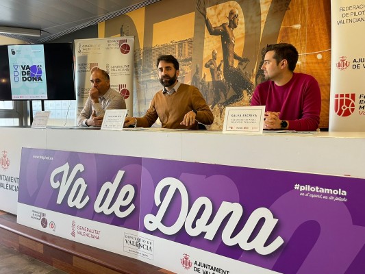 Partidas de pilota en la calle, torneos de élite y la mujer deportista como protagonistas del VII Va de Dona 