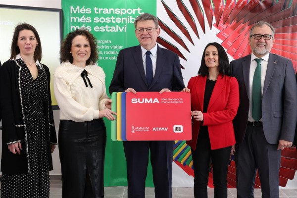 La tarjeta SUMA se amplía a todo el ámbito de Cercanías de Renfe para Castellón y Valencia