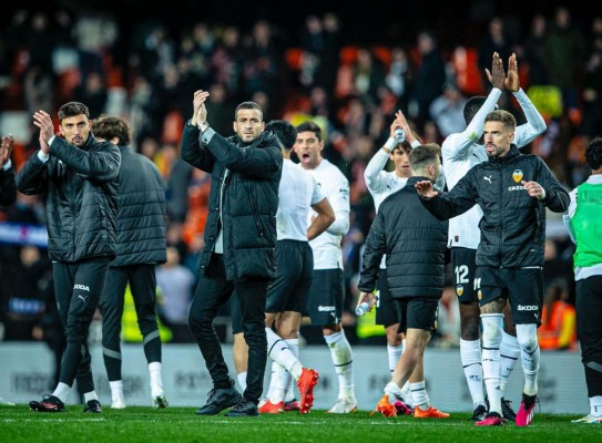 El Valencia afronta marzo con tres partidos, pero contra rivales ‘europeos’
