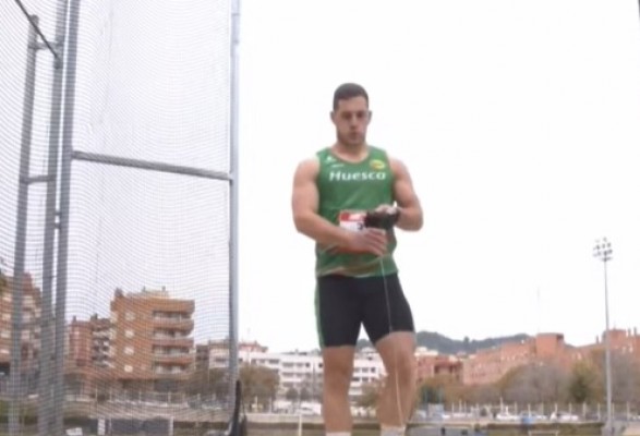 Francisco Plana bate su récord regional sub-23 y absoluto de martillo 