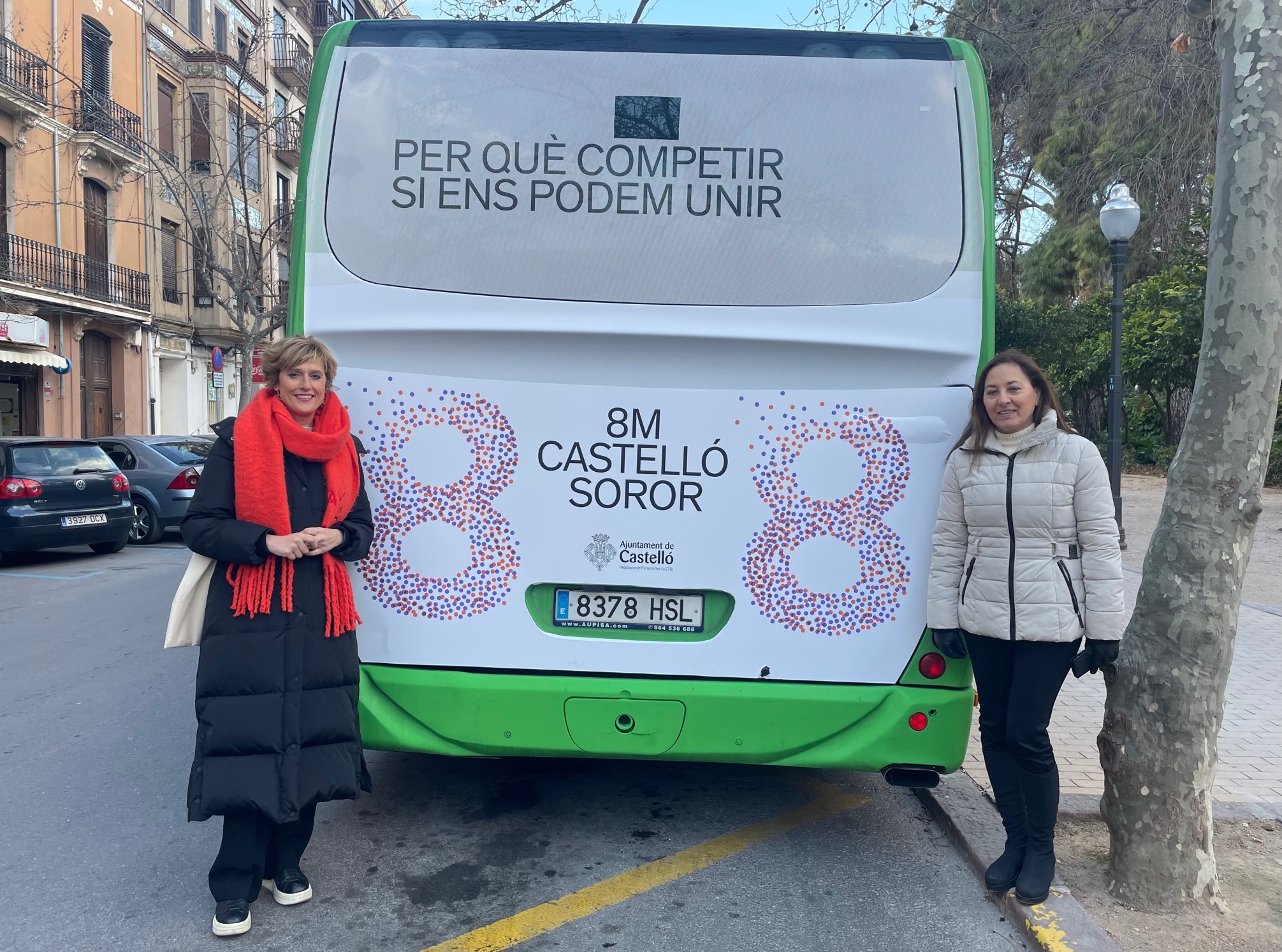 Castelló arranca el 'Març de Dones' con la campaña 'Por qué competir si nos podemos unir'