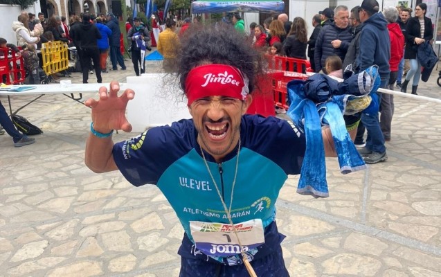 Malek es plata en el Nacional de trail running en Zahara de la Sierra 