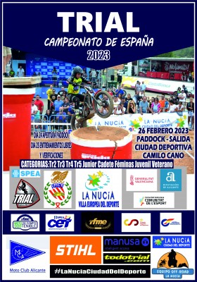 El Campeonato de España de Trial arranca en La Nucía este domingo