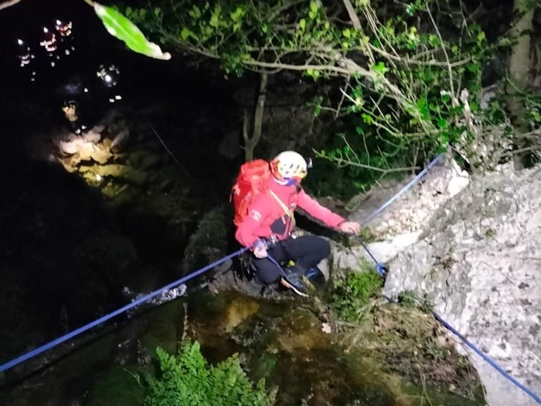 Rescatan a siete personas asiladas en un barranco de la Tinença de Benifassà