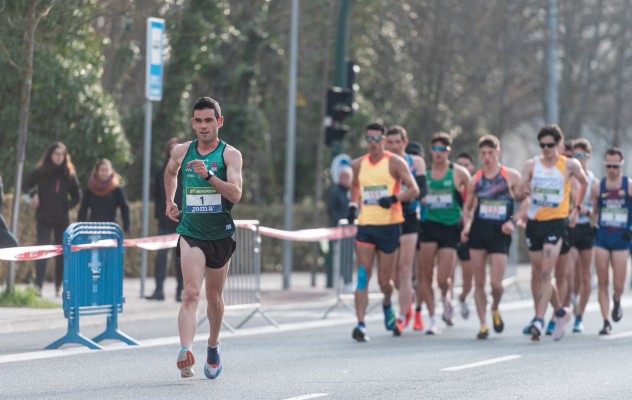El atleta del Playas de Castellón Diego García, subcampeón de España en 35 kilómetros marcha